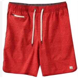 Vuori Banks Performance hybrid shorts with elastic waist and drawstring small